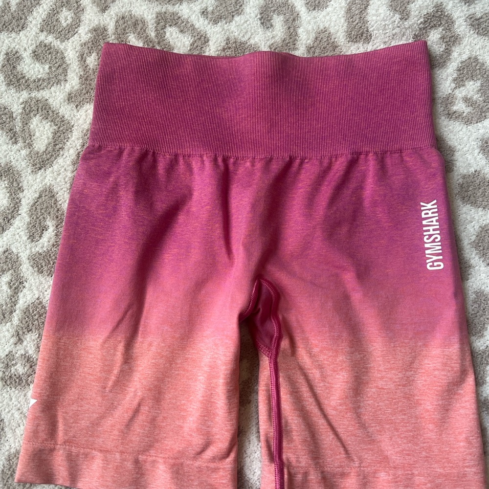 Gymshark Pink Ombre Shorts